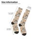 thumbnail image 2 of Fotbe Floral Paisley Calcetas Divertidas Estampadas para Hombre y Mujer, Calcetas de Algodón hasta la Rodilla para Caminar, Correr, Enfermería y Embarazo, 2 of 6