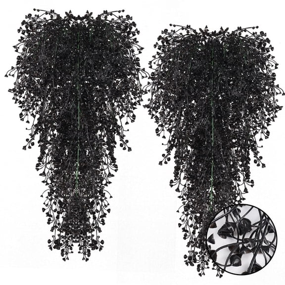 VINOIC Vine Hanging Artificial Plants, Fern Greenery Garland Wall Decor, 1-Piece Indoor Outdoor Garden Wedding for Vine Hanging Artificial Plants Artificial Hanging Plant Ferns Wall Plants