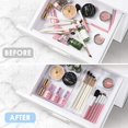 thumbnail image 2 of 25 PCS Clear Plastic Drawer Organizers Set, Versatile Bathroom and Vanity Drawer Organizer Trays, 2 of 2