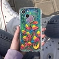 thumbnail image 5 of Fluorescent Mushrooms Case for iPhone 14 Plus,Aesthetic Art Design Pattern Soft Full TPU Bumper Cover, 5 of 5