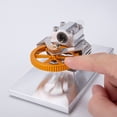 thumbnail image 2 of Stirling Engine Model Kit That Works, Metal Horizontal Flywheel Stirling Engine for Educational Science Demonstrations, 2 of 5