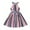 Dark Blue, variant on Zanarzt Kids Summer Dress Cotton Toddler Girl Dress Bow Strap Smocked Summer Outfit Birthday Party Clothes Back to School Clothes Purple,7-8 Years