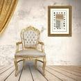 thumbnail image 3 of Horn, Laura 23x32 Gold Ornate Wood Framed with Double Matting Museum Art Print Titled - Neutral Collage II, 3 of 4