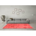 thumbnail image 3 of Ahgly Company Indoor Rectangle Patchwork Red Transitional Area Rugs, 8' x 10', 3 of 4