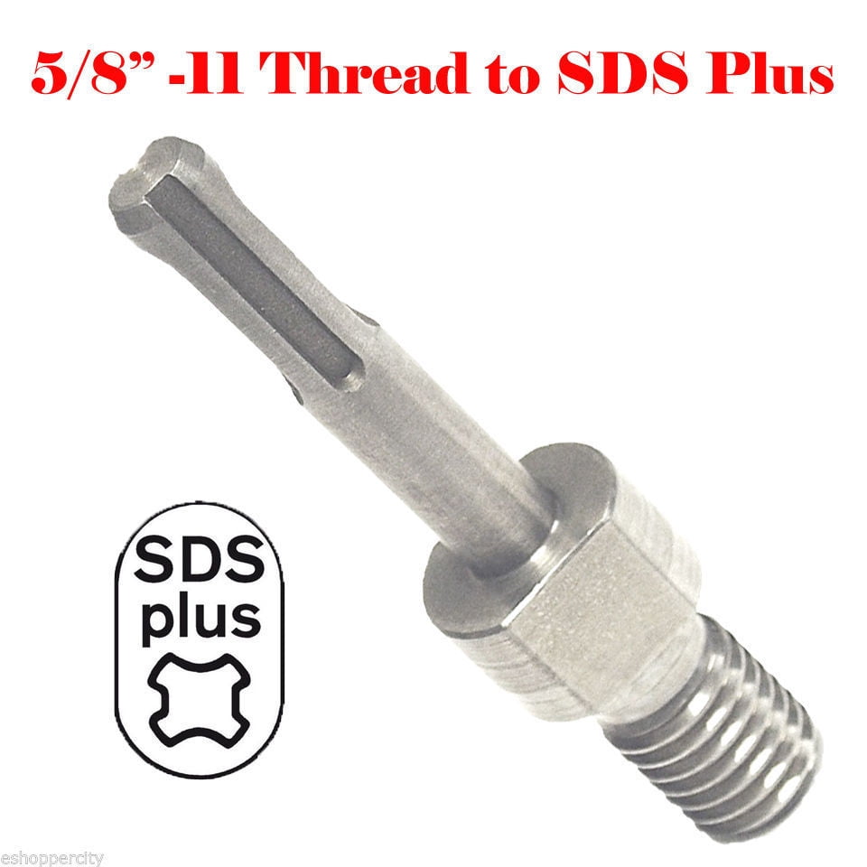 MTP ® Core Bit Adapter 5/8" 11 UNC Thread Male to SDS PLUS Power Hammer