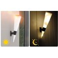 thumbnail image 3 of Rawiri 2 juegos de lámpara solar impermeable para exteriores, luz de pared inalámbrica, iluminación decorativa, luz blanca cálida y lámpara de pie decorativa para jardín brillante, terraza, 3 of 5