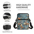thumbnail image 7 of Chririnla Bird Flower Watercolor Crossbody Bag, Polyester Lightweight 2 Layer Purse for Women, Ladies Outdoor Running Casual Use, 7 of 7