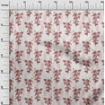 thumbnail image 3 of oneOone Rayon Red Fabric Asian Block Craft Projects Decor Fabric Printed By The Yard 56 Inch Wide, 3 of 4