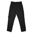 thumbnail image 4 of ETHANOL Men's Relaxed Cargo Pants with 6 Big Pockets Casual Work Combat Trousers, 4 of 7
