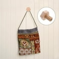 thumbnail image 4 of Hemobllo Wood Wall Hooks Khaki Screw Mounted Nordic Coat Hat Towel Rack for Home, 4 of 8