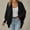 Black, variant on Spring Cardigans for Women Open Front Bat Sleeves Cardigan Sweater for Women Lightweight Cardigans (Black S)
