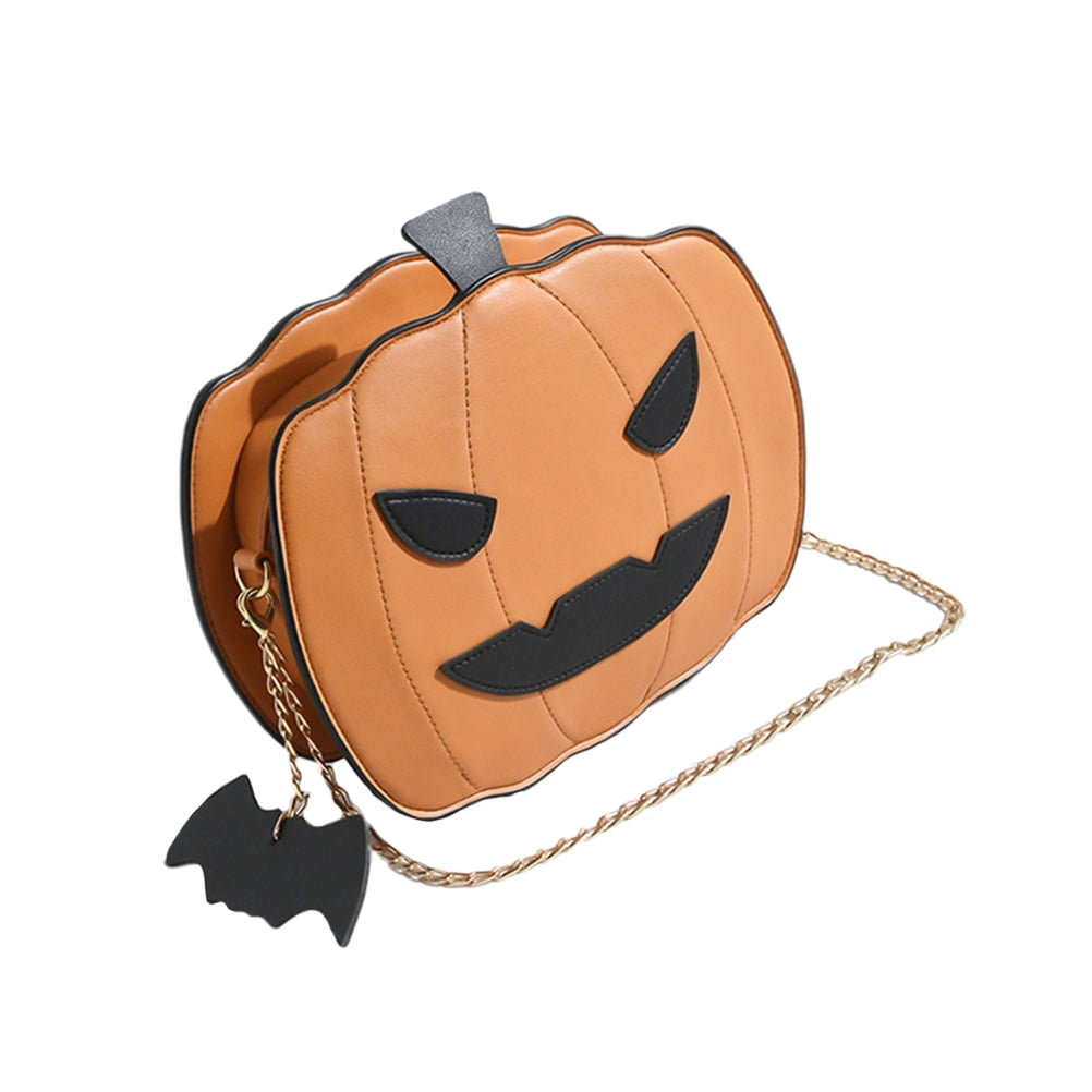 pumpkin crossbody bag