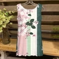 thumbnail image 4 of Rciityk Tank Tops for Women Summer Round Neck Sleeveless Tunic Shirts Casual Loose Fits Floral Print Blouses, 4 of 5