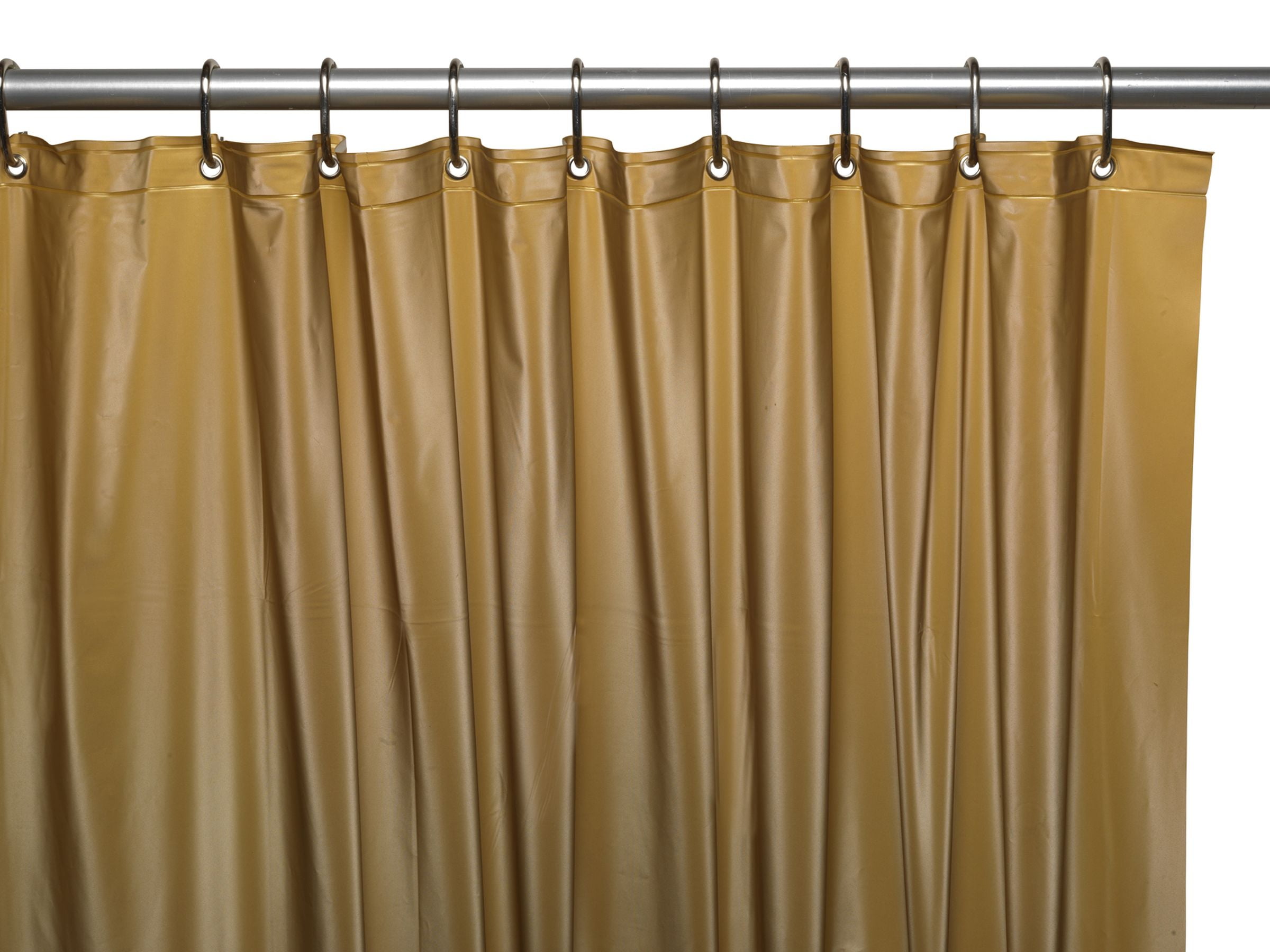 BetterBath Heavy Vinyl Shower Curtain Liner with Weighted and