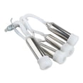 thumbnail image 4 of Clúster de ordeño de vacas para la máquina de ordeño de la bomba de vacío Máquina de ordeño portátil plata, 4 of 8