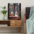 thumbnail image 5 of Cute Snowman Snowflake Canvas Print Wall Art for Living Room Bedroom Kids Room Office Holiday Christmas Decor, 5 of 8