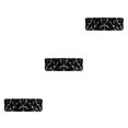 thumbnail image 3 of relayinert Car Stickers Featuring Triangles Graphics Sun Protection And Helper For Family brilliant black 3Set, 3 of 6