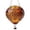 Orange, variant on Hot Air Balloon Solar Hanging Light Stained Glass Acrylic Suncatcher Lamp For Window Balcony Patio Garden Yard(Blue-20Cm)