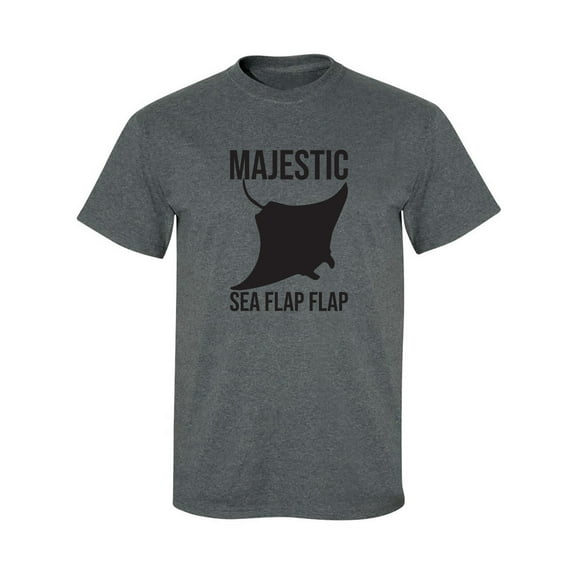 MAJESTIC SEA FLAP FLAP Adult Short Sleeve T-shirt