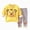 R121-Yellow, variant on NOLDARES Toddler Boys Pajamas Set 2Pcs Long Sleeve Cotton Print Top and Pants Soft Sleepwear Pjs Jammies Fall Winter 6-12 Months 12-24 Months 2t 3t 4t 5t 6t 7t 8t 9t Children,Coffee,9-10 Y