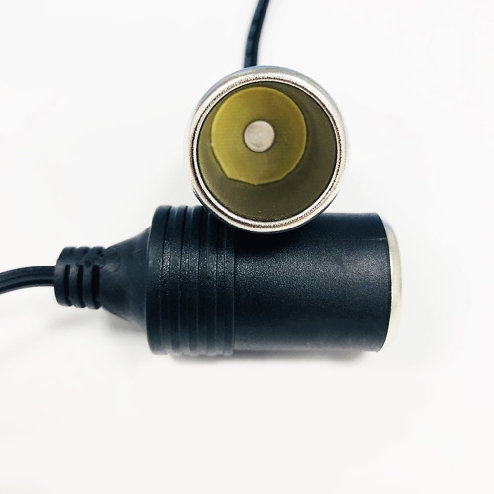 Car Extension Cable Car Cigarette Lighter Extension Cord High Power 12V