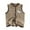 #189-Coffee, variant on Winter Boys Girls Panda Print Sleeveless Vest Fleece-Lined Outerwear, Jacket Warm Coat for Casual Daily Play Home Toddler to Kid 1-10Y