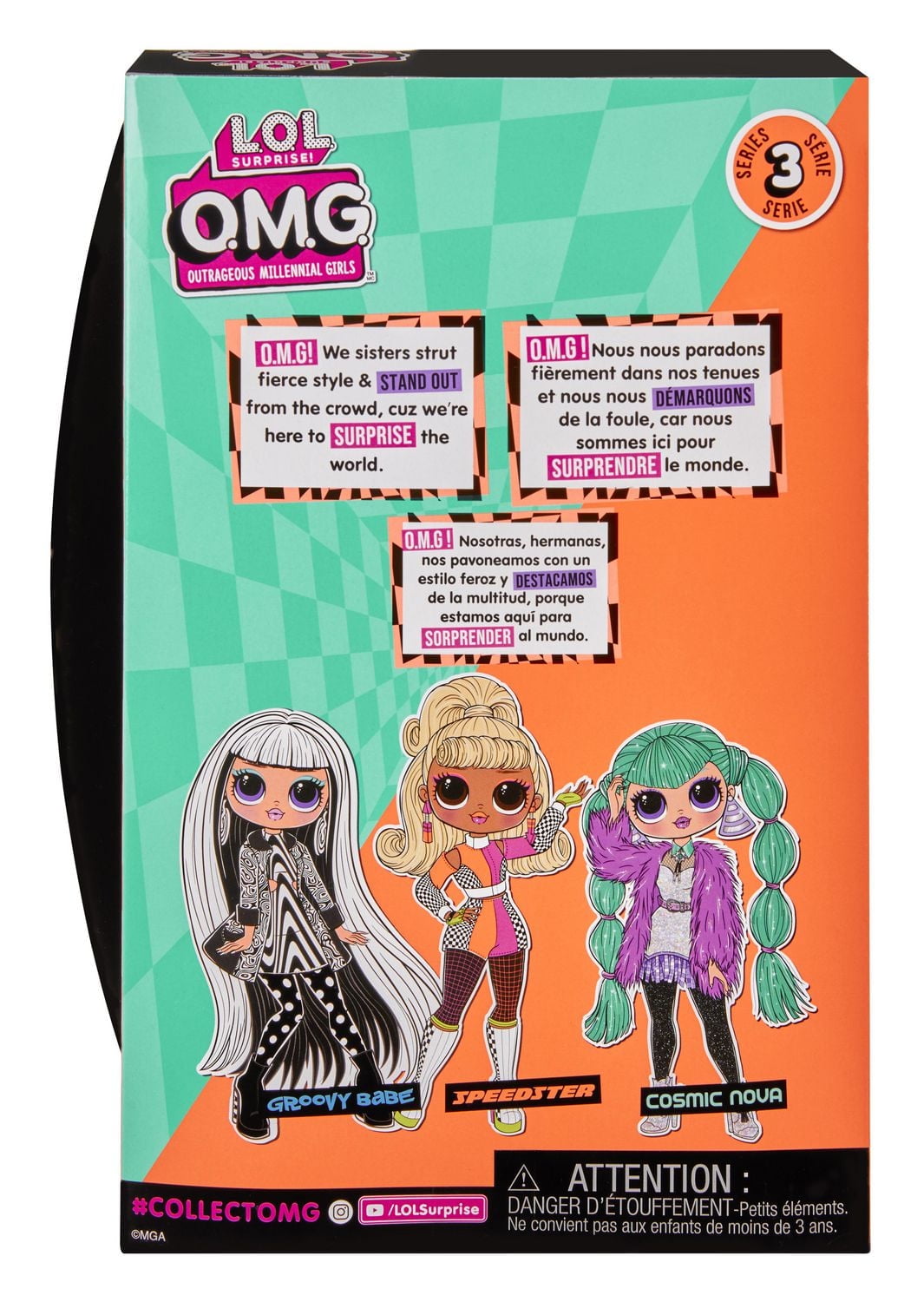LOL Surprise O.M.G. Speedster Fashion Doll