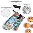 thumbnail image 3 of Fotbe Coastal Cat By The Window for 4Pcs Oven Mitts and Pot Holders, 500℉ Heat Resistant Oven Mitts , Non-Slip Silicone Surface Safe for Baking, Cooking, BBQ, 3 of 6