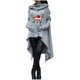thumbnail image 1 of Sudaderas Con Gráficos Navideños Para Mujer Tallas Grandes Casual Manga Larga Estampado Suelto Mediano Y Largo Tops Blusa Con Capucha Odeerbi ODB199061, 1 of 8