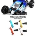 thumbnail image 4 of Xingzhi Stronger Steering Link Rod Steering Linkage Tie Rod For 1/18 959B On-Road Vehicles Stronger Titanium, 4 of 6