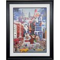 thumbnail image 3 of Melanie Taylor Kent "Thanksgiving" FRAMED Vintage Poster New York City Generic, 3 of 5