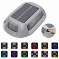 thumbnail image 4 of Solar Deck Light with Smart Light Sensor, Aluminium LED RGB Path Lights for Garden, Yard,Stairs, 4 of 7
