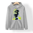 thumbnail image 4 of Chaqueta con capucha Punk suelta con cremallera y estampado de Halloween para mujer, abrigo, sudaderas con capucha, abrigo Pompotops qwe15487, 4 of 8