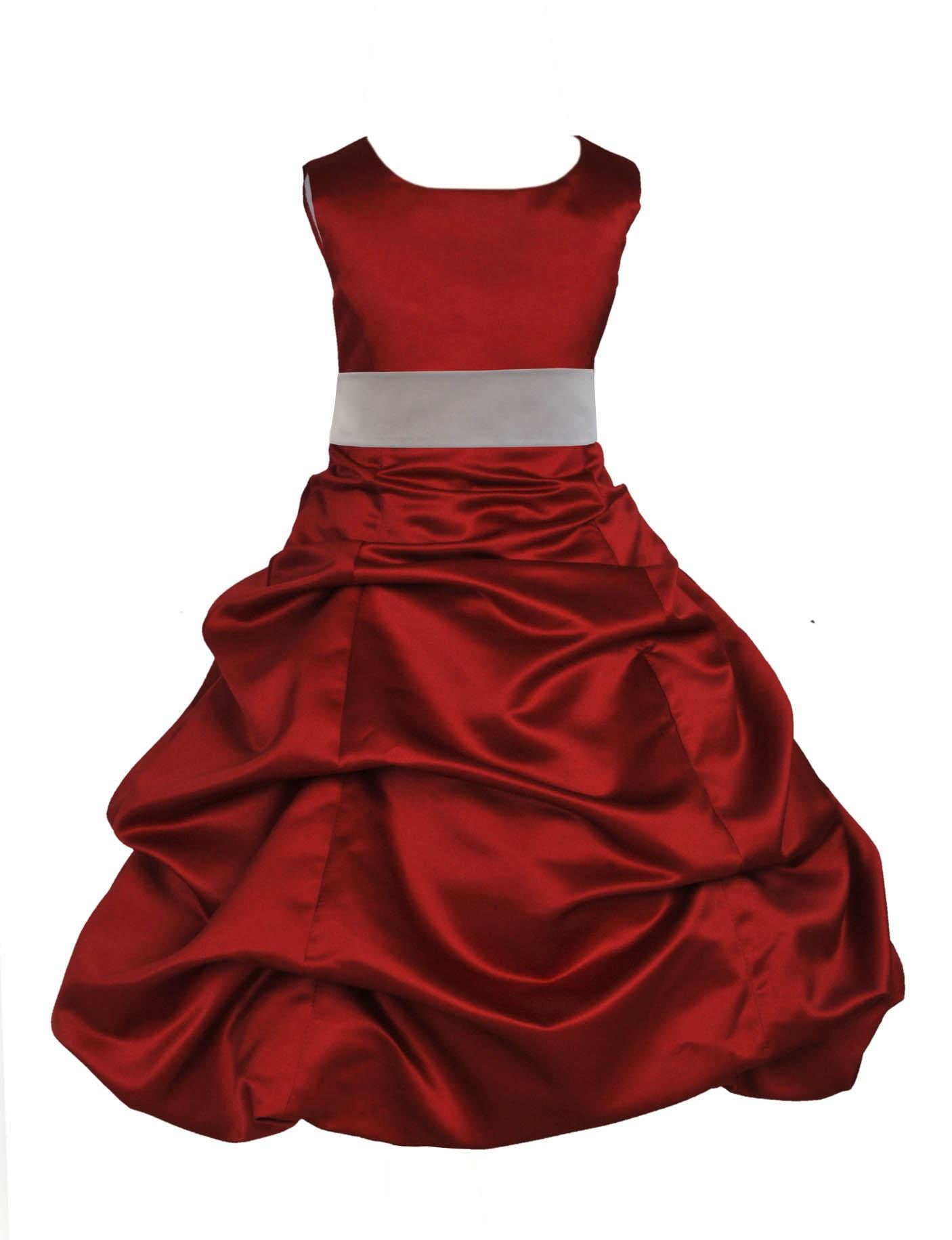 red dress for girl size 10