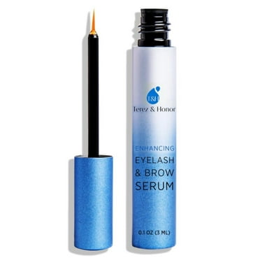 TEREZ & HONOR Advanced Eyelash Serum for Thicker, Longer Eyelashes and Eyebrows - Grow Luscious Lashes with Brow Enhancer (3mL)