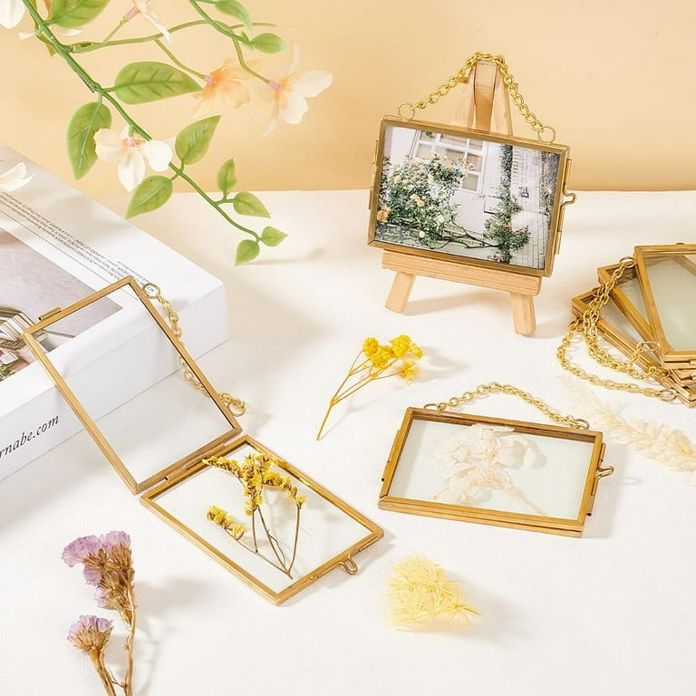 CODOHI 6-Pack Gold Picture Frames 5x7 Inch – Vintage Style For Wall Or Tabletop Display