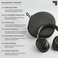 Sharper Image® SoundHaven® Wireless overEar Bluetooth Headphones