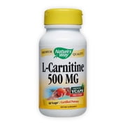 Nature's Way L-Carnitine 500 MG Capsules, 60 Ct