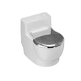 thumbnail image 3 of Wall-Mounted Toilet-Shaped Pet Water Bowl, with Secure Lid, Stainless Steel Inner Bowl, Space-Saving Pet Water Dispenser, Easy to Install Clean and Refill, for Dogs Cats Small Pets, 4*3in, C, 3 of 5