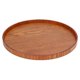 thumbnail image 1 of Wooden Serving Tray Round Durable Simple Elegant Style Wide Application Smooth Surface Stable Structure Wood Tray 21 cm, 1 of 5