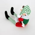 thumbnail image 6 of FLOWER TIME Retro Christmas Elf, Poseable Elf in Pointed Hat and Stripes, One 10 inch Elf Selected For You From Four Assorted Styles, 6 of 7