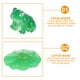 thumbnail image 5 of 20 ranas en miniatura y figuras de hojas de loto para jardín. Adornos de resina., 5 of 7