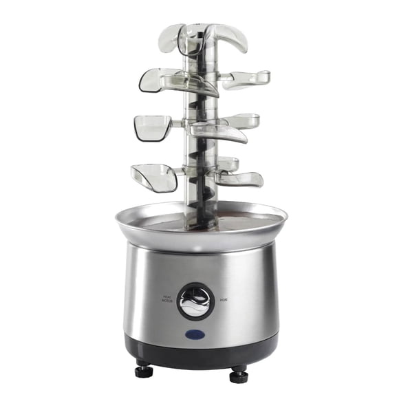 , máquina de fusión eléctrica de 4 niveles, fuente de fondue de chocolate, capacidad de 2,6 para queso, barbacoa,