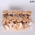thumbnail image 1 of 12pcs/lot soft stuffed bear plush toys mini teddy bears dolls A10, 1 of 5