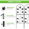 thumbnail image 5 of GardenGuard Rustproof Easy Install Metal Dog Barrier Fence, 10' x 24", 5 of 6