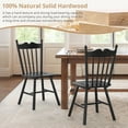 thumbnail image 7 of Dycanpo Dining Chairs Set of 6,Farmhouse Wooden Windsor Kitchen Chairs with Thicker Backrest for Kitchen,White, 7 of 7
