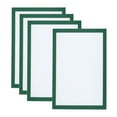 thumbnail image 1 of Unique Bargains A4 Magnetic Sign Holder, 4 Pack Magnetic Display Frame Self-Adhesive Picture Frame for Refrigerator, Green, 1 of 7