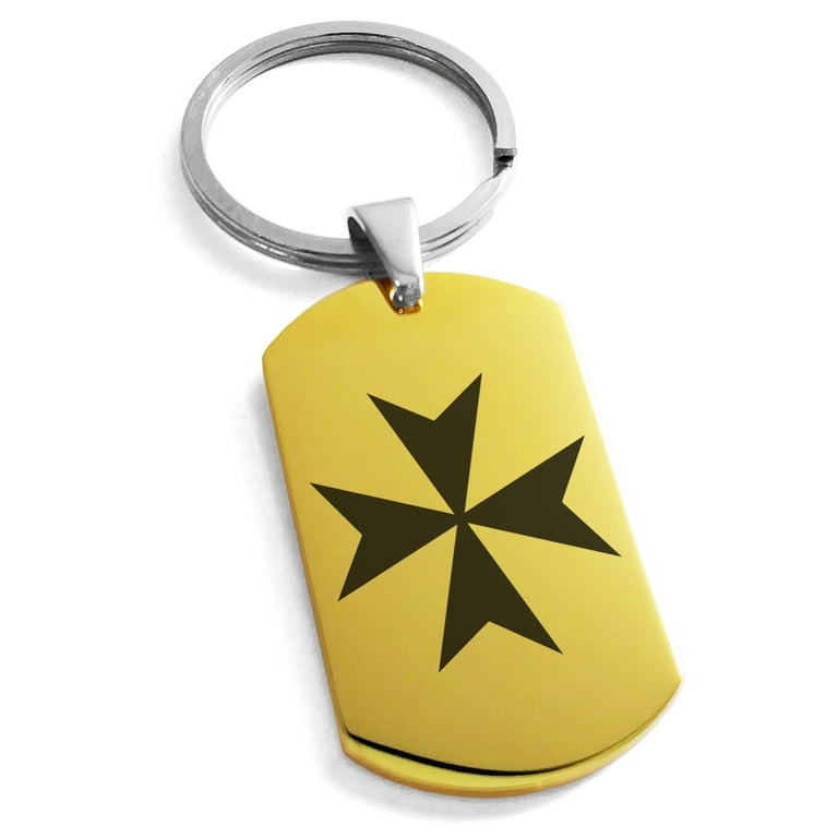 Maltese cross dog tag clearance