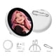 thumbnail image 5 of Insignia digital personalizada E-Pin de 2 pulgadas con pantalla IPS, botón de nombre, foto y video electrónico, pantalla táctil dinámica magnética, insignias de identificación geniales, insignias digi, 5 of 5