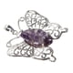thumbnail image 1 of Colgante de mariposa, joyería, manualidades, bricolaje, decoración elegante y con estilo. Púrpura, 1 of 8